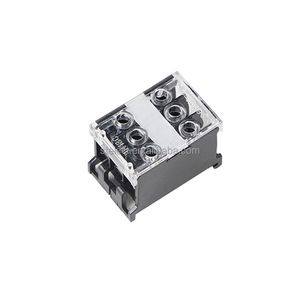 IN-13BK 0.75-2mm2 20A 600V 2P <strong>Fixed</strong> Wiring <strong>Terminal</strong> <strong>Block</strong> European <strong>Type</strong> IN series - Product Image 1