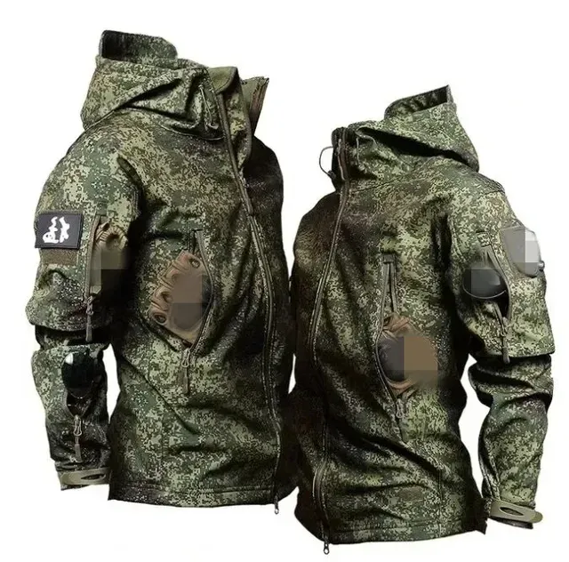 Green camo jacket