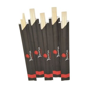 Tensoge japon bambu çubuklarını Hashi suşi sopa kağıt ambalaj FOB CIF EXW fiyat