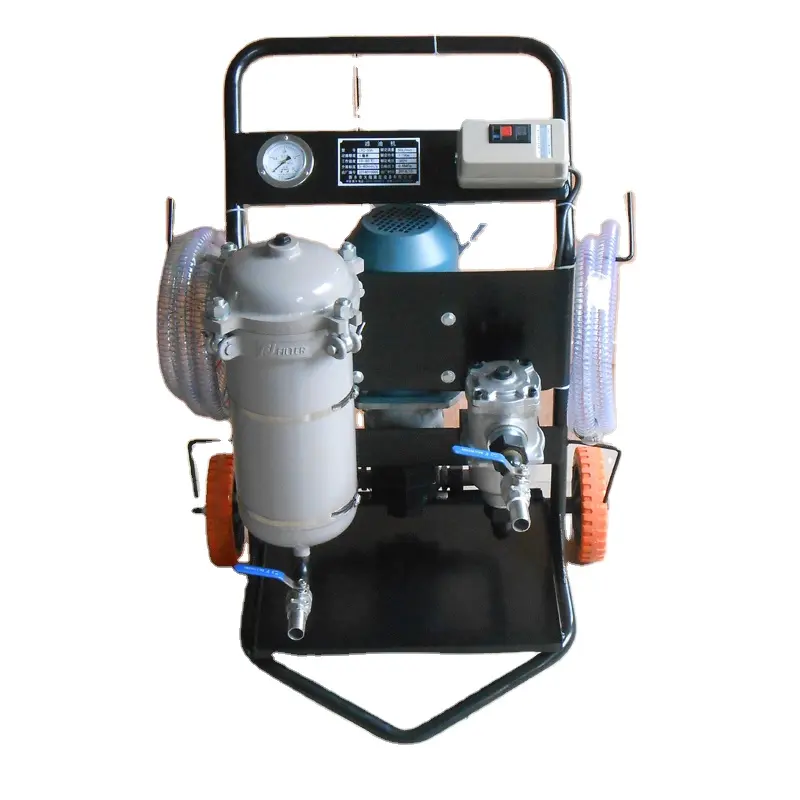 Mobile Engine Oil Filter Machine LYC-32A Lubricant Oil Purifier Machine