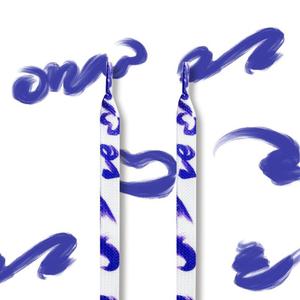 Cordones planos con capucha personalizados, cuerda de cordón con cordón ajustable, con puntas impresas, con logotipo - Product Image 6