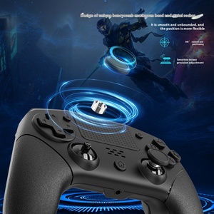 Silicona antideslizante para controlador de juego inalámbrico Bluetooth para PS4 Función macro Función de vibración Compatible PC Android IOS - Product Image 3