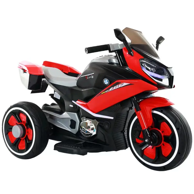 Elektrikli üç teker bisikletler çocuklar araba erken eğitim pil ekran USB portu yarış Mini çocuklar için elektrikli motosiklet çocuk oyuncakları araba için
