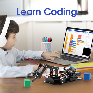 ACEBOTT 4 DOF Acryl Mechanischer Arm Roboter Manipulator Klaue für Arduino Maker Learning DIY Kit Roboter
