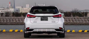 レクサスRXボディキットRX300用ATスタイルカーボンファイバーフロントリップサイドスカートディフューザースポイラーをアップグレード - Product Image 4