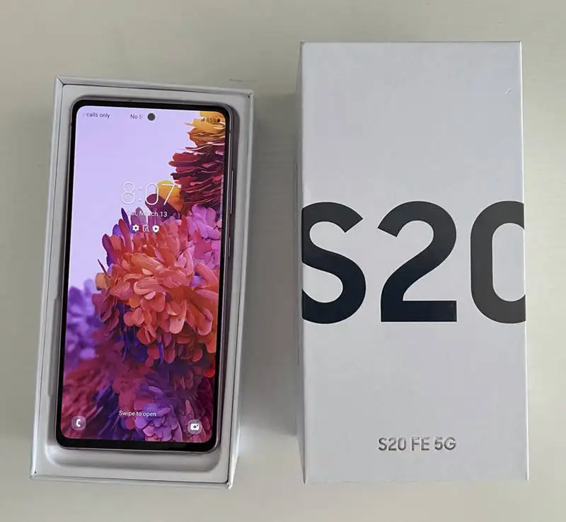 Оптовая продажа мобильных телефонов, разблокированная версия для Samsung Galaxy S20 Fe S20 + Android 5g смартфон