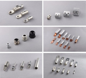 GTY-1-95mm Dây Cuối Tay Áo Đồng Uốn Kết Nối Thiết Bị Đầu Cuối Lugs - Product Image 4