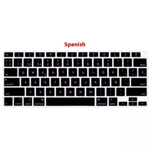 Cubierta de teclado de silicona con idioma personalizado, protector de piel para MacBook Air 13 M1 A2337 2020, cubierta de teclado de ordenador - Product Image 5