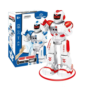 Juguete interactivo inteligente RC Robot para niños luces LED música robótica educativa juguete electrónico de plástico para aprendizaje STEM - Product Image 2
