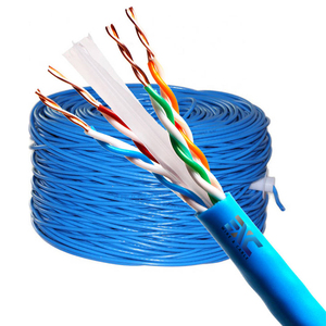 EXC Network Cat6 LAN Cable UTP Cat6a <strong>Ethernet</strong> with PVC 4PR Rj45 1000ft 305M Good Price Copper Insulated Cat6 indoor - Product Image 4
