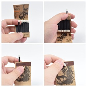 Toptan özel Logo düz uzun maç kitap emniyet Kraft baskılı maçlar kağıt kitap yaratıcı renkli kağıt kitap maçlar - Product Image 3