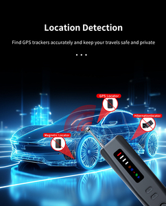 Escáner detector de cámara oculta de nuevo diseño portátil con buscador de lentes infrarrojos para protección de seguridad antivigilancia