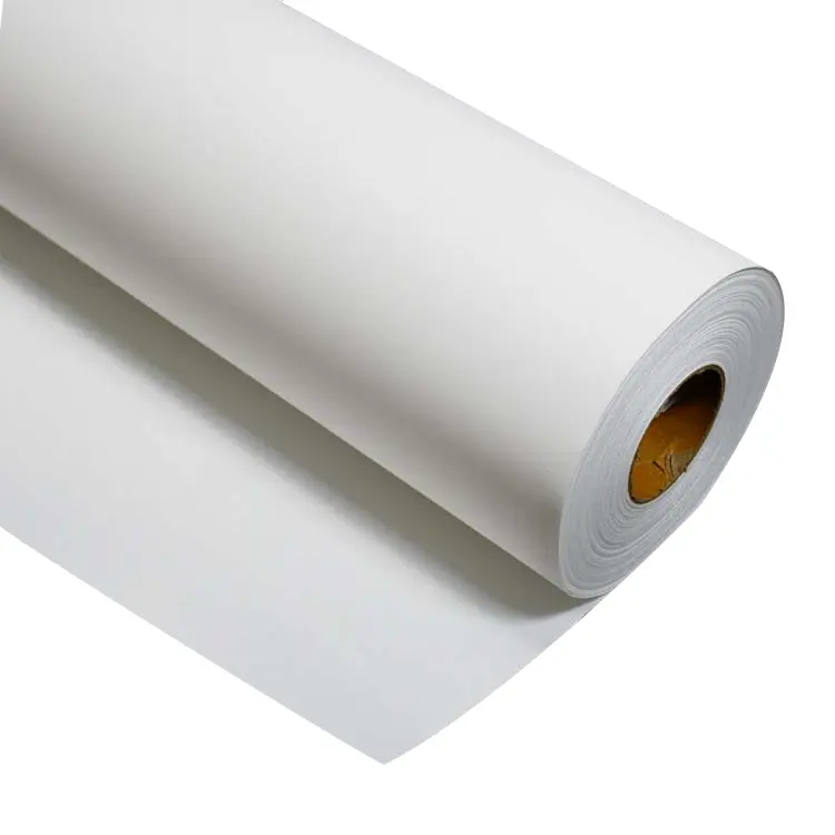 Leinwand Polyester Roll Stoff Druckbare Baumwolle Leinwand Baumwolle Leinwand Roll Print Hochwertige 6*3 weiße Wandmalerei 1 Rolle