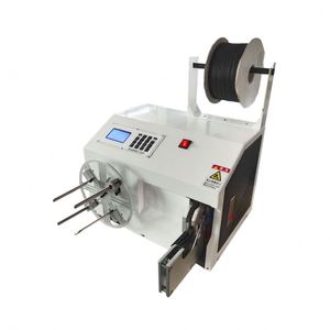 Hot Selling Automatic Usb Data Cable Type <strong>c</strong> Cable Coiling Tying Tie Winding Machine Wire Binding Machine - Product Image 1