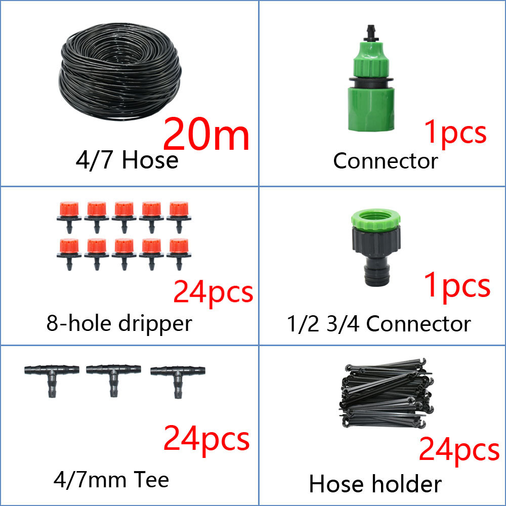 Kit negro de 20 metros