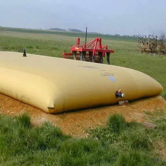 Landbouw Grote Vierkante Opvouwbare Opvouwbare Pvc/Tpu Dekzeil Stof Wateropslag Blaas Tank