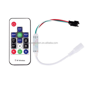 RF беспроводной 14key RGB светодиодный пиксельный контроллер для WS2811 WS2812 светодиодные полосы DC5V-24V - Product Image 6