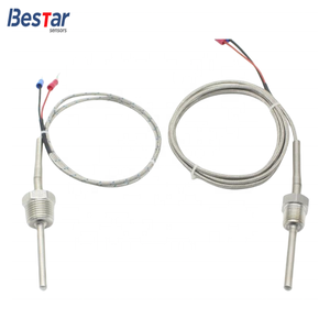 Sonde de capteur de température filetée industrielle PT100 <span class=keywords><strong>RTD</strong></span> Insert de résistance au platine, diamètre 3mm-8mm, acier inoxydable personnalisable - Product Image 4