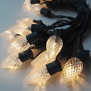 Tira de luces UL C9 Multicolor, decoración de vacaciones, superficie, luces navideñas impermeables con 8 funciones de modo, venta al por mayor - Product Image 5