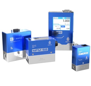 Xinnovis fabrika MFC UT kompakt dijital gaz kütle akış kontrolörü RS485/0-5V/4-20mA taşınabilir debimetre OEM analitik sanayi - Product Image 5