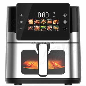 Aoja công suất lớn 8L gia đình Đảng kỹ thuật số không khí Pizza Nồi chiên điện nướng lò vi sóng Nồi chiên không khí lò cao cấp thiết bị nhà bếp - Product Image 2