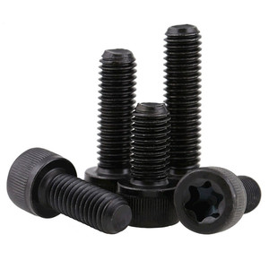 M1.6 M2 M2.5 M3 M4 M5 M6 M8 M10 M12 Black 304 Stainless Steel Hexalobular Socket Cap Head <strong>Screw</strong> Bolt ISO Standard Inch Metric
