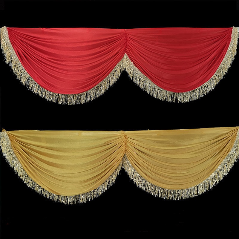 Ice silk curtain +dragon beard tassel, 1m