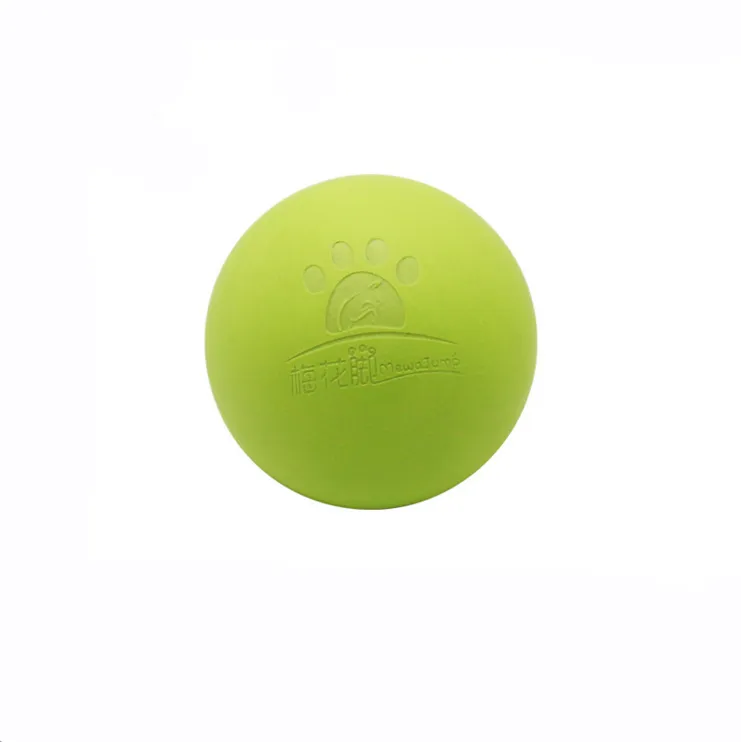 wholesale nice price main product promotional natural rubber bouncy ball for pet toys