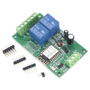 Módulo de Relé de 2 Canales, Placa de Desarrollo Inalámbrica para Arduino Smart Home, ESP8266, WiFi, CA, 250V/CC, 30V, 2 Canales