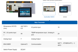 Techmation Tech2 Control System for Injection Molding Machine,<strong>tech</strong> <strong>2</strong> Plc with HMI 8 Inch Panel in Stock,<strong>TECH</strong> <strong>2</strong> PLC Controller - Product Image 5