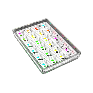 MATHEW DK22 Wireless Number Pad Mechanical <strong>Numeric</strong> <strong>Keypad</strong> 22 Keys Accounting Numpad Gaming Mini <strong>Keyboard</strong> Programmable