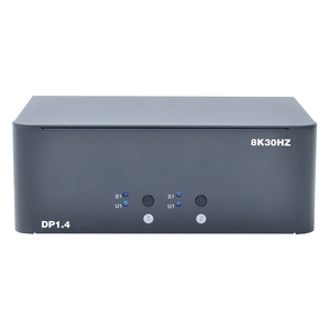 8KデュアルモニターDisplayPort 1.4 SSD用KVMスイッチIntel Core I5サポートWindows/Mac/Linux-2コンピュータ共有セットキーボードマウス - Product Image 2