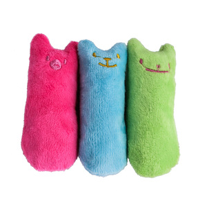 Lindo juguete interactivo de hierba gatera de algodón para mascotas, descompresión duradera, resistente a mordeduras, conejo, juguete chirriantes moderno para perros, Pulgar de gato de peluche - Product Image 3