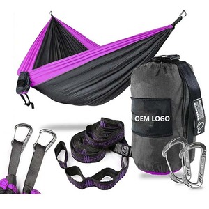 Thỏa thuận trực tiếp xách tay võng đu 2 người đôi muỗi Net võng ghế dù Nylon vườn ngoài trời cắm trại võng - Product Image 6