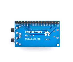 Prezzo di fabbrica porta USB 1602 modulo LCD per Pi LCD2USB