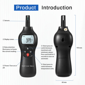 AS-861 Registrador de datos de temperatura Reutilizable Rh Temp Sensor de temperatura digital Termometro Recorder - Product Image 4