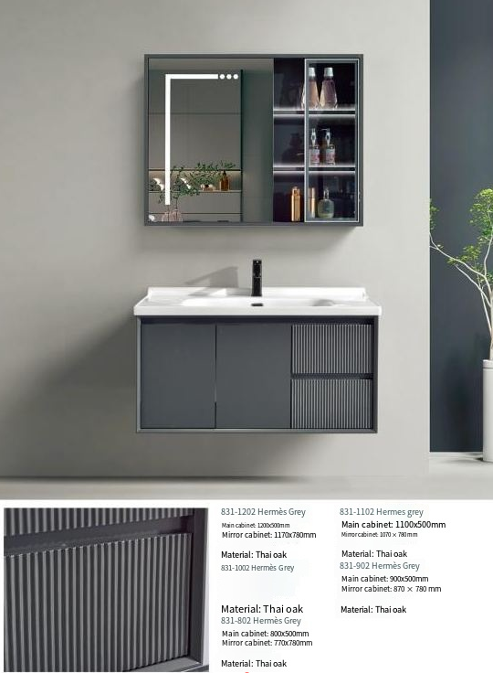 VMC 770*780mm,VBC 800*500mm, Gray