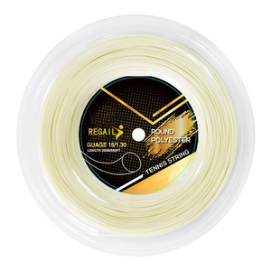 REGAIL1.25mm毫米网球绳56-59磅4g聚酯训练球拍绳200米卷轴健身房运动户外黑绳 - Product Image 5