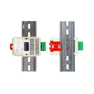 Módulo de adquisición de temperatura de humedad de riel DIN35mm Sensor inteligente RS485 Modbus RTU para control de clima en sistemas industriales - Product Image 1