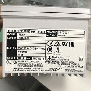 Controlador de temperatura digital de uso general Yokogawa UT35A, 1/2/LP, con pantalla LCD
