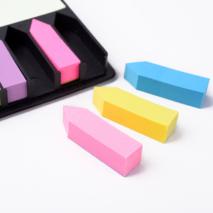 Ý tưởng quà tặng khuyến mại Tùy chỉnh Lưu ý pad Giấy dán hình chữ nhật Máy tính để bàn dính Lưu ý thiết lập hộp da Memo pad với biểu tượng tùy chỉnh - Product Image 6