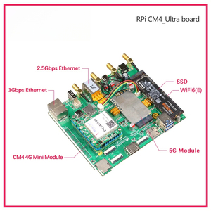 Raspberry Pi cm4 _ ultra Board, interfacce 4 PCIe | 5G | WiFi6 | NVME SSD | Ethernet 2.5G | USB3.0, supporti Ubuntu e OpenWRT - Product Image 1