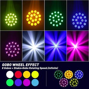 Professional Stage Lighting Equipment 100w Mini <strong>LED</strong> Moving Head Light RGBW 4 in 1 <strong>DMX</strong> <strong>Control</strong> Beam Lights - Product Image 4