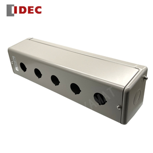 IDEC interruttore a pulsante KGNW515Y scatola di controllo elettrica universale scatola a bottoni in acciaio foro da 22mm 5 fori da YAMAT - Product Image 3