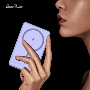 Özel logo 5000 mah güç bankalar hızlı şarj cep telefonu güç kaynağı taşınabilir Powerbank 5000 mAh kablosuz şarj edici güç bankası
