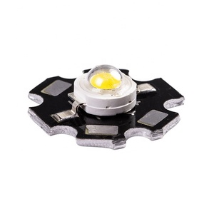 プロフェッショナル3WハイパワーLEDランプ3Vホワイト45milチップ6000Kカラー1W照明および回路設計ソリューション用電源 - Product Image 1