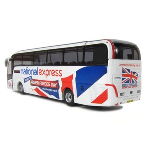 New Cheap High Realstim 1/76 Diecast Long-distance Coaches Models Scale Bus Model for Promotional Gift - Product Image 2