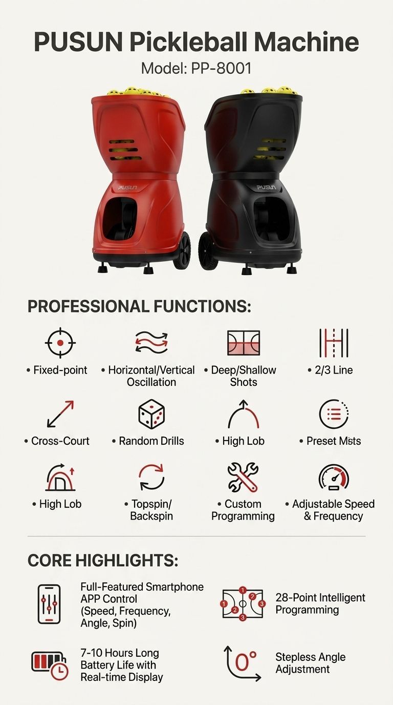 PP-8001 Black/Red
