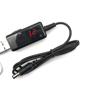 DC3.5mm * 1,35mm USB Boost Line enchufe de fuente de alimentación portátil adaptado Universal a enrutador inalámbrico y módem óptico Light Cat - Product Image 5