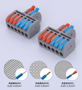1进3出迷你尺寸电线快速连接端子块DF-62 - Product Image 4